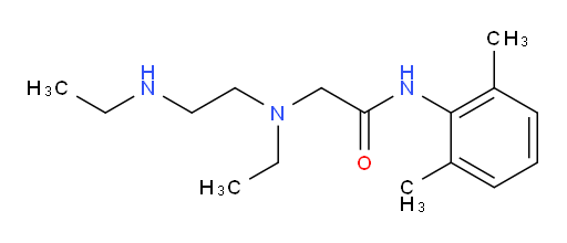 N-(2,6-dimethylphenyl)-2-(ethyl(2-(ethylamino)ethyl)amino)acetamide