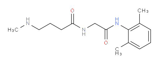 N-(2-((2,6-dimethylphenyl)amino)-2-oxoethyl)-4-(methylamino)butanamide