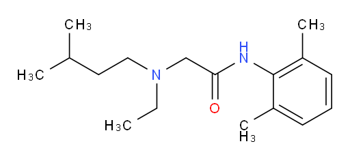 N-(2,6-dimethylphenyl)-2-(ethyl(isopentyl)amino)acetamide