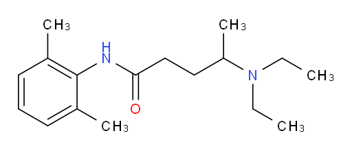 4-(diethylamino)-N-(2,6-dimethylphenyl)pentanamide