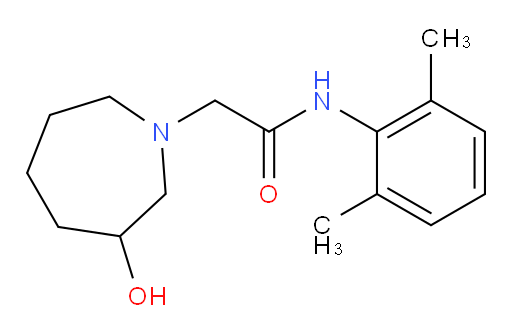 N-(2,6-dimethylphenyl)-2-(3-hydroxyazepan-1-yl)acetamide