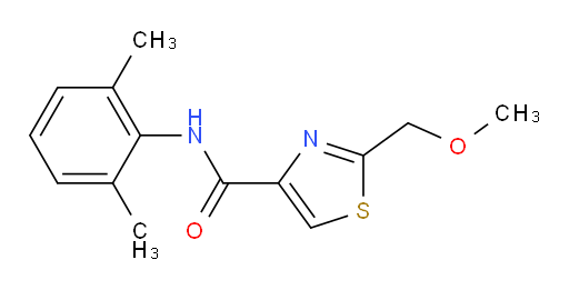 N-(2,6-dimethylphenyl)-2-(methoxymethyl)thiazole-4-carboxamide