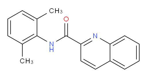 N-(2,6-dimethylphenyl)quinoline-2-carboxamide