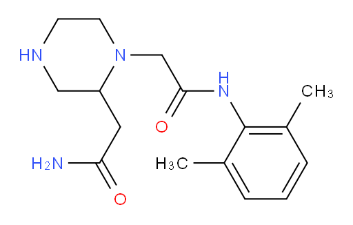 2-(2-(2-amino-2-oxoethyl)piperazin-1-yl)-N-(2,6-dimethylphenyl)acetamide