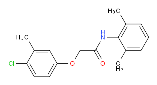 2-(4-chloro-3-methylphenoxy)-N-(2,6-dimethylphenyl)acetamide