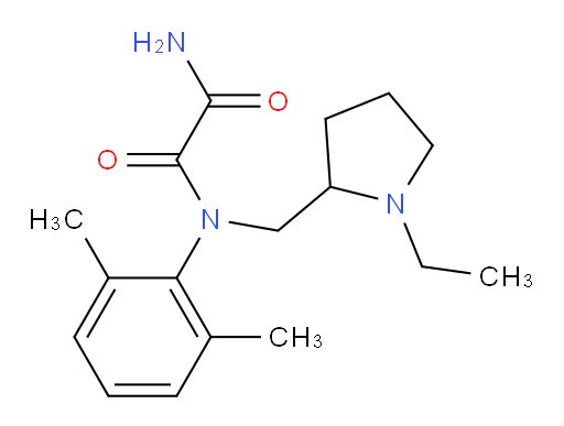 N1-(2,6-dimethylphenyl)-N1-((1-ethylpyrrolidin-2-yl)methyl)oxalamide