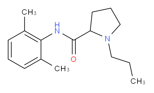 N-(2,6-dimethylphenyl)-1-propylpyrrolidine-2-carboxamide