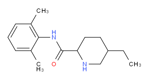 N-(2,6-dimethylphenyl)-5-ethylpiperidine-2-carboxamide