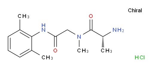 (R)-2-amino-N-(2-((2,6-dimethylphenyl)amino)-2-oxoethyl)-N-methylpropanamide hydrochloride