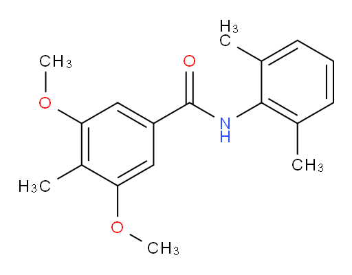 N-(2,6-dimethylphenyl)-3,5-dimethoxy-4-methylbenzamide