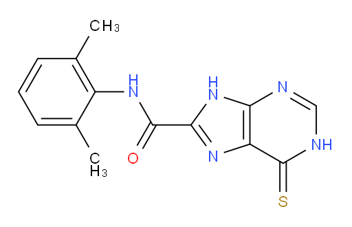 N-(2,6-dimethylphenyl)-6-thioxo-6,9-dihydro-1H-purine-8-carboxamide