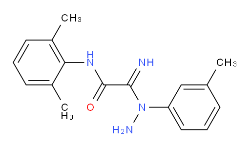 N-(2,6-dimethylphenyl)-2-imino-2-(1-(m-tolyl)hydrazinyl)acetamide