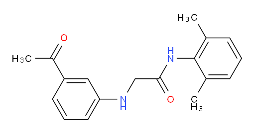 2-((3-acetylphenyl)amino)-N-(2,6-dimethylphenyl)acetamide