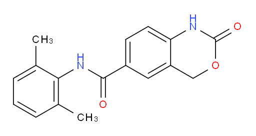 N-(2,6-dimethylphenyl)-2-oxo-2,4-dihydro-1H-benzo[d][1,3]oxazine-6-carboxamide
