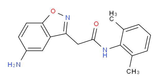 2-(5-aminobenzo[d]isoxazol-3-yl)-N-(2,6-dimethylphenyl)acetamide