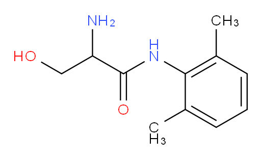 2-amino-N-(2,6-dimethylphenyl)-3-hydroxypropanamide