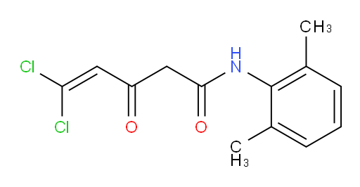 5,5-dichloro-N-(2,6-dimethylphenyl)-3-oxopent-4-enamide