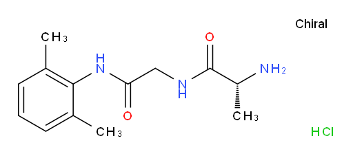 (R)-2-amino-N-(2-((2,6-dimethylphenyl)amino)-2-oxoethyl)propanamide hydrochloride