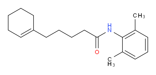 5-(cyclohex-1-en-1-yl)-N-(2,6-dimethylphenyl)pentanamide