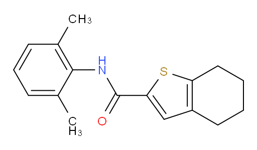 N-(2,6-dimethylphenyl)-4,5,6,7-tetrahydrobenzo[b]thiophene-2-carboxamide