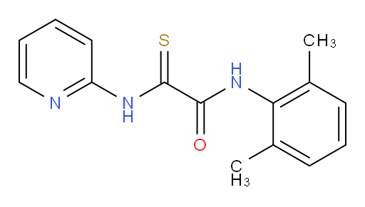 N-(2,6-dimethylphenyl)-2-(pyridin-2-ylamino)-2-thioxoacetamide