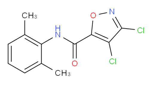 3,4-dichloro-N-(2,6-dimethylphenyl)isoxazole-5-carboxamide
