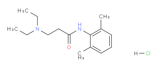 3-(diethylamino)-N-(2,6-dimethylphenyl)propanamide hydrochloride