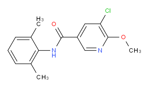 5-chloro-N-(2,6-dimethylphenyl)-6-methoxynicotinamide