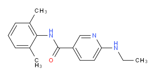 N-(2,6-dimethylphenyl)-6-(ethylamino)nicotinamide