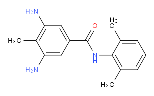 3,5-diamino-N-(2,6-dimethylphenyl)-4-methylbenzamide