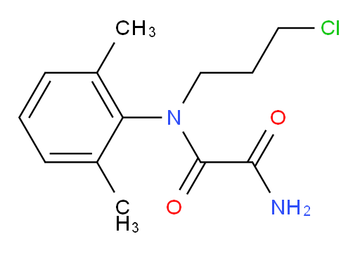 N1-(3-chloropropyl)-N1-(2,6-dimethylphenyl)oxalamide