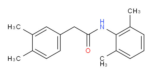 N-(2,6-dimethylphenyl)-2-(3,4-dimethylphenyl)acetamide