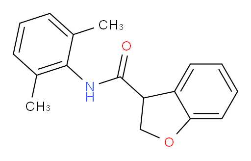 N-(2,6-dimethylphenyl)-2,3-dihydrobenzofuran-3-carboxamide