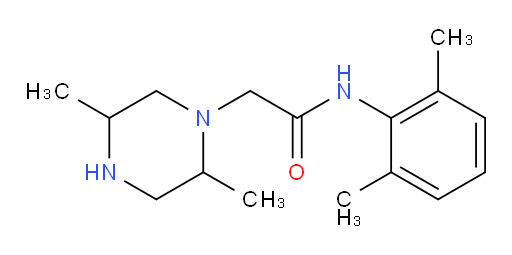 N-(2,6-dimethylphenyl)-2-(2,5-dimethylpiperazin-1-yl)acetamide
