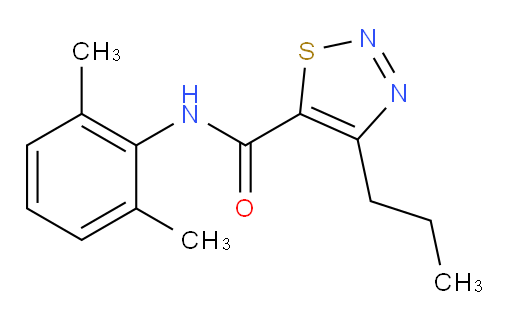 N-(2,6-dimethylphenyl)-4-propyl-1,2,3-thiadiazole-5-carboxamide