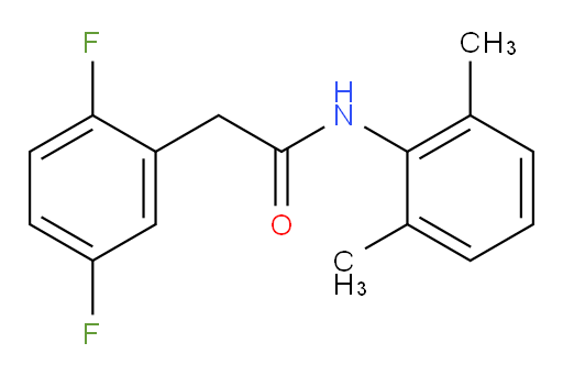 2-(2,5-difluorophenyl)-N-(2,6-dimethylphenyl)acetamide