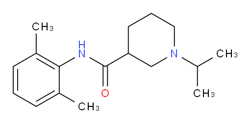 N-(2,6-dimethylphenyl)-1-isopropylpiperidine-3-carboxamide