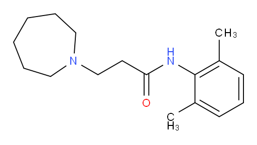 3-(azepan-1-yl)-N-(2,6-dimethylphenyl)propanamide