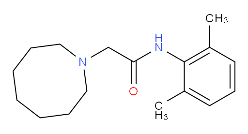 2-(azocan-1-yl)-N-(2,6-dimethylphenyl)acetamide