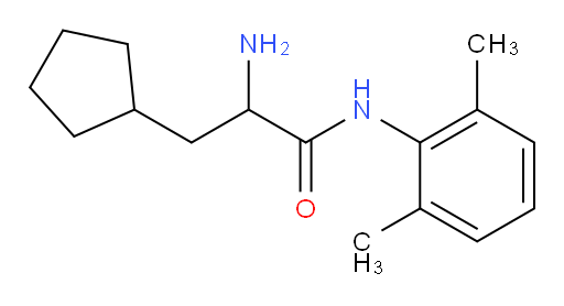 2-amino-3-cyclopentyl-N-(2,6-dimethylphenyl)propanamide