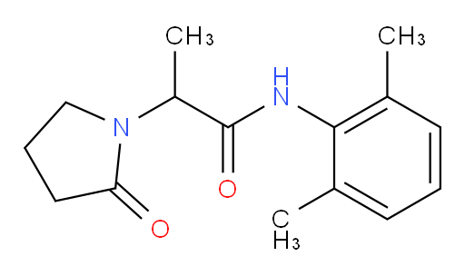 N-(2,6-dimethylphenyl)-2-(2-oxopyrrolidin-1-yl)propanamide