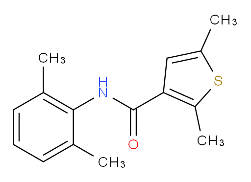 N-(2,6-dimethylphenyl)-2,5-dimethylthiophene-3-carboxamide