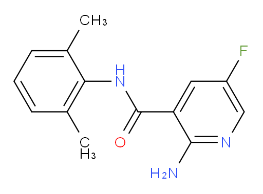 2-amino-N-(2,6-dimethylphenyl)-5-fluoronicotinamide