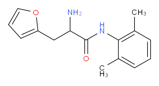 2-amino-N-(2,6-dimethylphenyl)-3-(furan-2-yl)propanamide