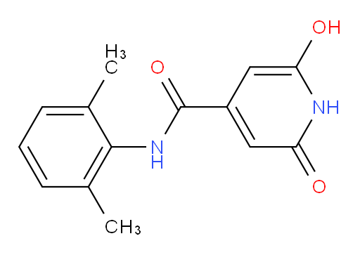 N-(2,6-dimethylphenyl)-6-hydroxy-2-oxo-1,2-dihydropyridine-4-carboxamide
