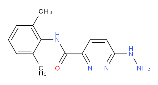 N-(2,6-dimethylphenyl)-6-hydrazinylpyridazine-3-carboxamide