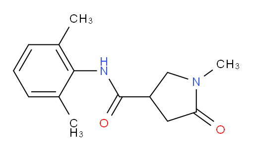 N-(2,6-dimethylphenyl)-1-methyl-5-oxopyrrolidine-3-carboxamide