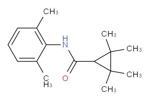 N-(2,6-dimethylphenyl)-2,2,3,3-tetramethylcyclopropanecarboxamide