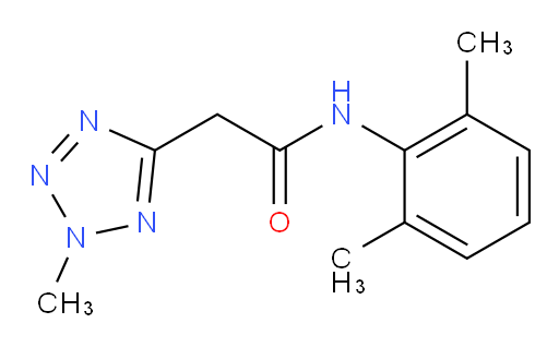 N-(2,6-dimethylphenyl)-2-(2-methyl-2H-tetrazol-5-yl)acetamide