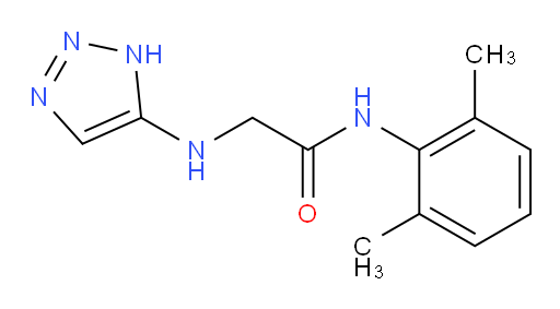 2-((1H-1,2,3-triazol-5-yl)amino)-N-(2,6-dimethylphenyl)acetamide